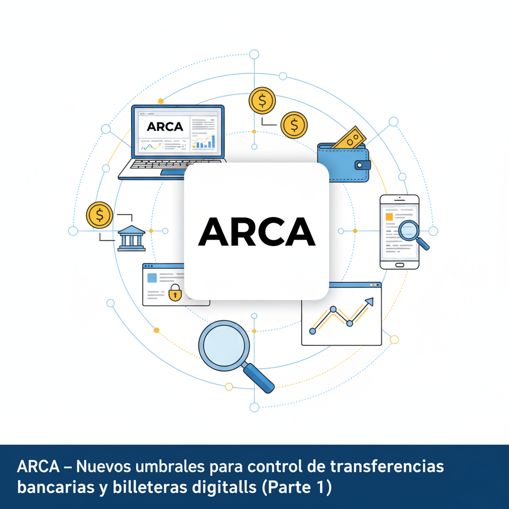 ARCA: Nuevos umbrales para control de transferencias bancarias y billeteras digitales